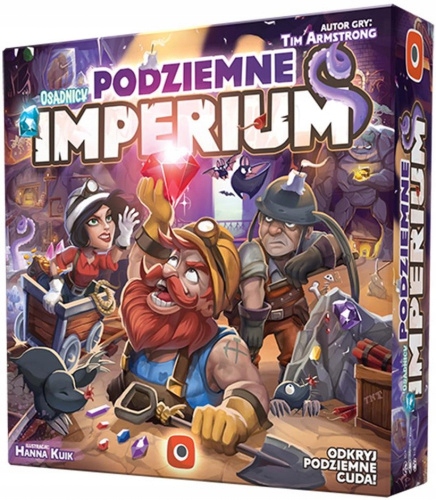 Stolová hra Underground Empire od Portal Games